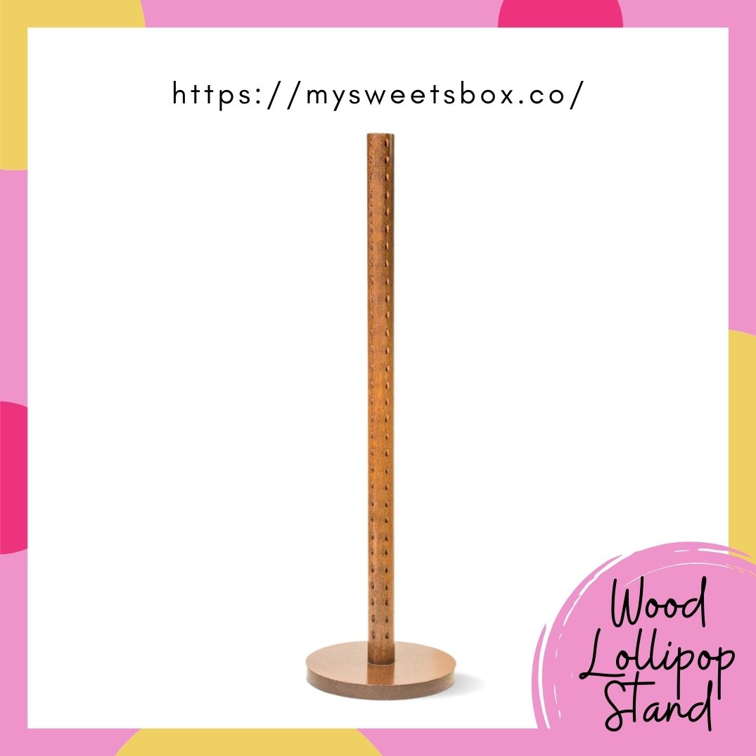 Wood Lollipop Stand