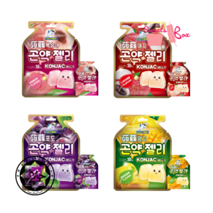 Dolphin Konjac Jelly 300g (Grape / Lychee / Peach / Mango)