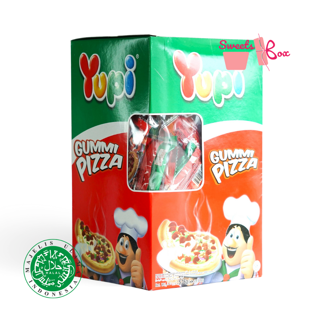 Yupi Gummy Candy Burger / Cola Burger / Pizza 72pcs - Halal Certified - Image 8